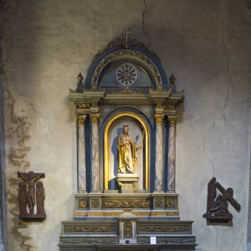 Schrein, Altar, gold, statue, Wand Thomas Jurkowski (Kamell)
