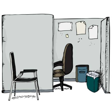 Büro, Sessel, Müll, Papier Eric Basir - Dreamstime