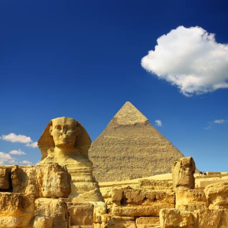 Himmel, Wolke, Pyramide, Sphinx Mikhail Kokhanchikov - Dreamstime