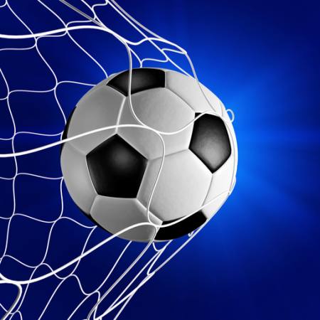 ball, netz, blau, Fußball Neosiam - Dreamstime