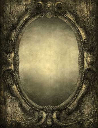 Wand, Spiegel, oval, Objekt Rainbowchaser - Dreamstime
