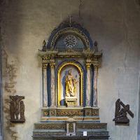 Schrein, Altar, gold, statue, Wand Thomas Jurkowski (Kamell)