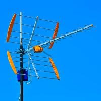Pixwords Das Bild mit Radar, Himmel, blau, Antenne Pindiyath100 - Dreamstime