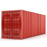 Pixwords Das Bild mit rot, Box, Container Sergii Pakholka - Dreamstime