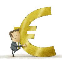 Euro, Mann, Zeichen, Geld,  Jrcasas