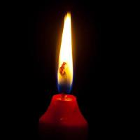 Pixwords Das Bild mit Feuer, Kerze, dunkel Ginasanders - Dreamstime