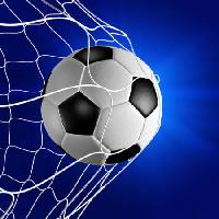 Pixwords Das Bild mit ball, netz, blau, Fußball Neosiam - Dreamstime