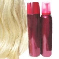 Pixwords Das Bild mit Haare, blonde, Spray, rosa, rot, Frau Nastya22