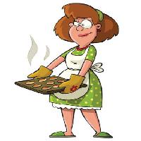 Pixwords Das Bild mit kochen, kuchen, mamma, mutter, heiße Dedmazay - Dreamstime