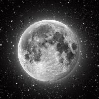 Pixwords Das Bild mit Himmel, Erde, dunkel, Mond G. K. - Dreamstime