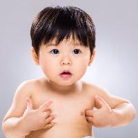 Junge, kind, nackte, menschliche, Person,  Leung Cho Pan (Leungchopan)