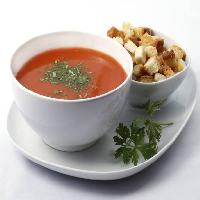 Mittag, essen, Lebensmittel, Suppe, Croutons Viorel Dudau (Dudau)