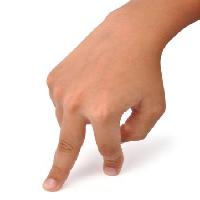 Pixwords Das Bild mit Finger, zwei, hand, menschlicher Raja Rc - Dreamstime